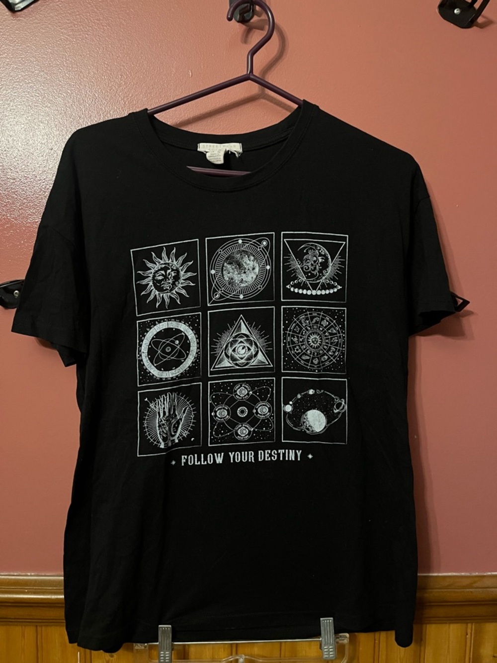Streetwear Society Black Tee with White Label